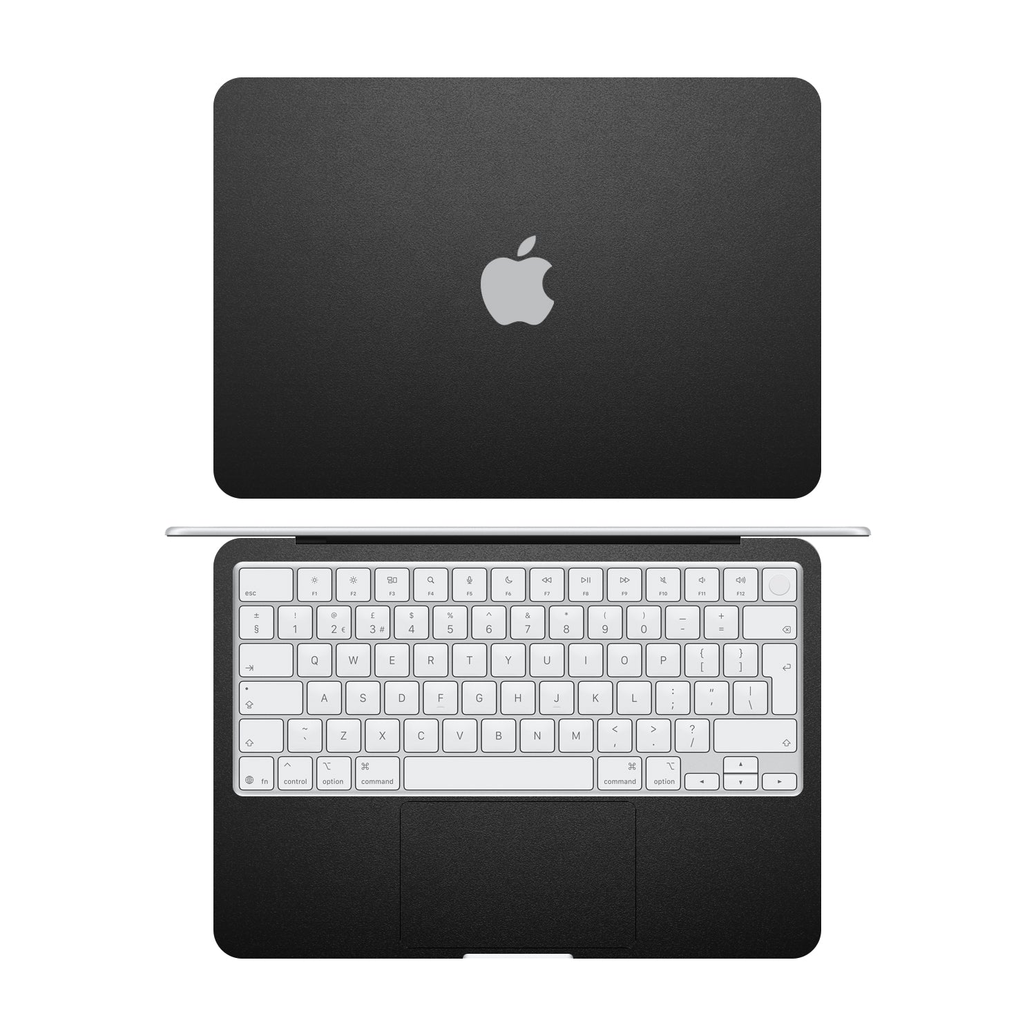 macbook neo textured matt black skins and wraps