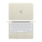 macbook neo textured matt cream skins and wraps