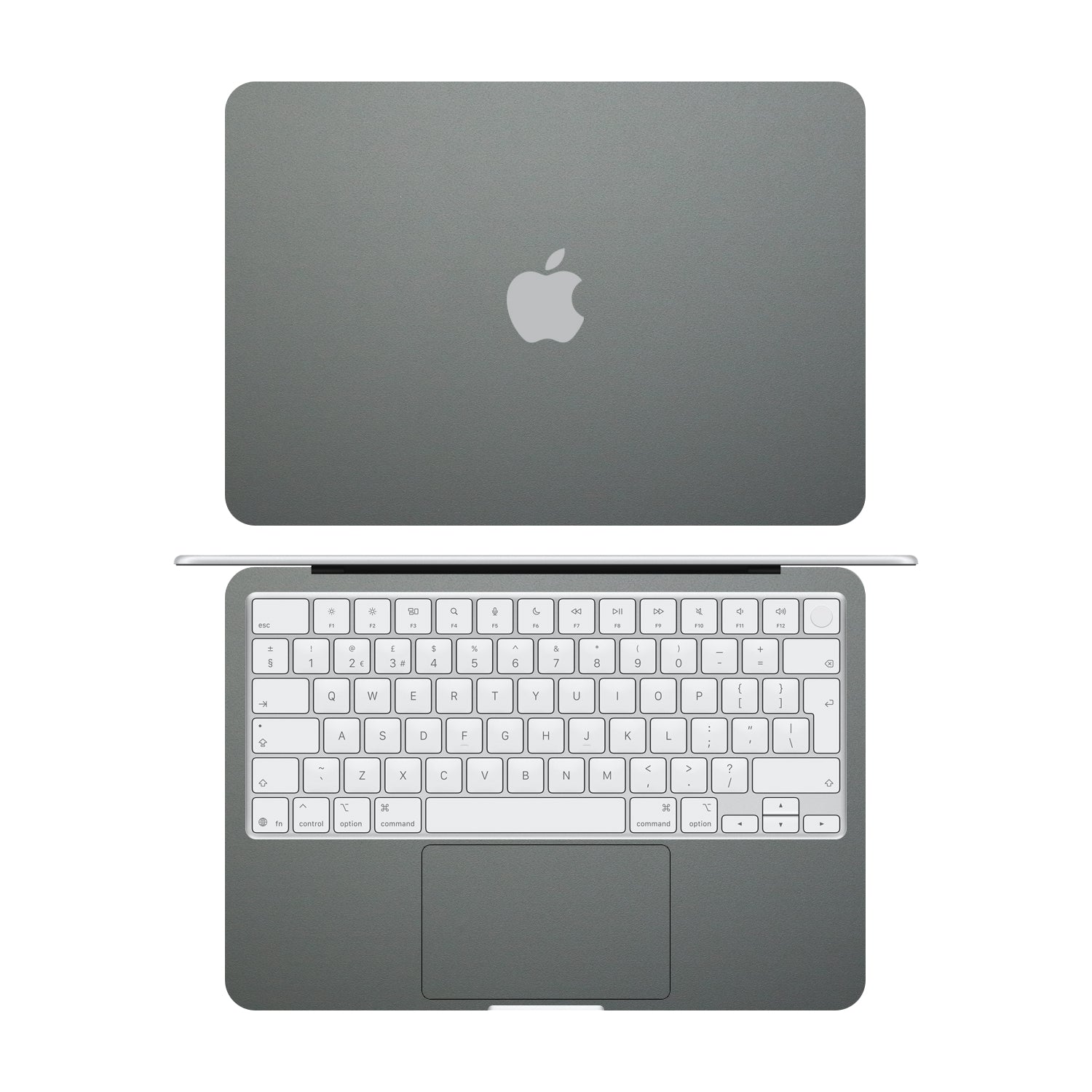 macbook neo textured matt grey skins and wraps