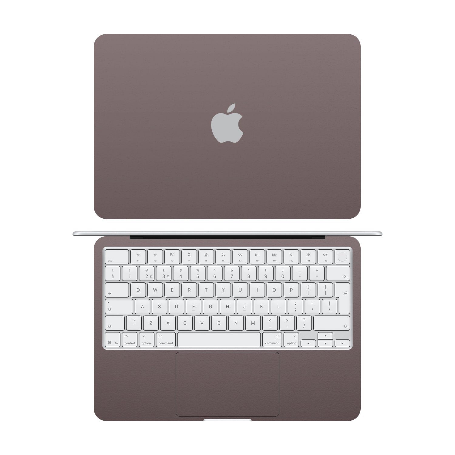macbook neo textured matt mullberry skins and wraps