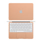 macbook neo textured matt peach skins and wrap