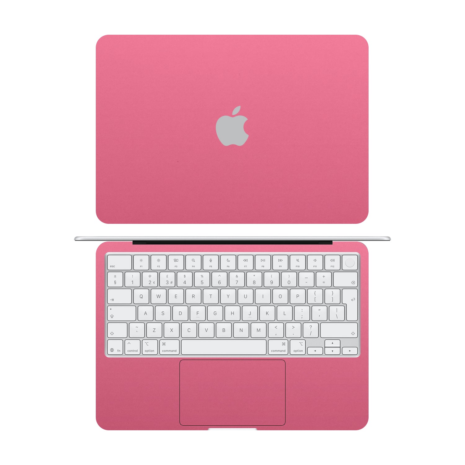 macbook neo textured matt pink skins and wraps