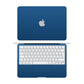 macbook neo textured matt blue skins and wraps
