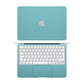 macbook neo textured matt turquoise skins and wraps