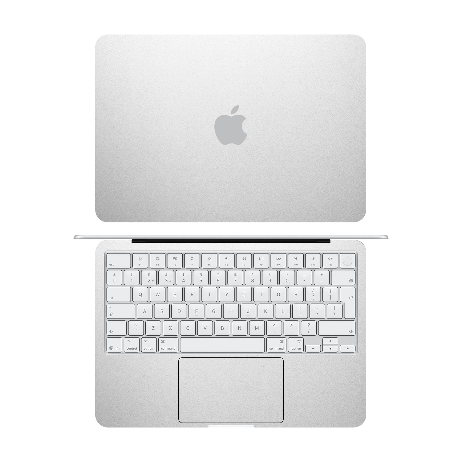 macbook neo textured matt white skins and wraps