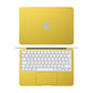 macbook neo textured matt yellow skins and wraps