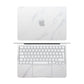 macbook neo white marble skins and wraps