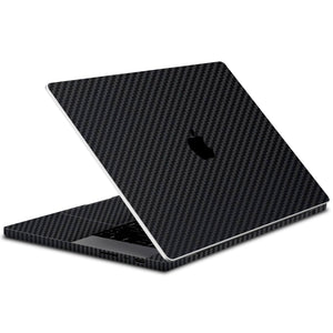 MacBook Pro 14" (2023, M3) Black carbon fibre skins