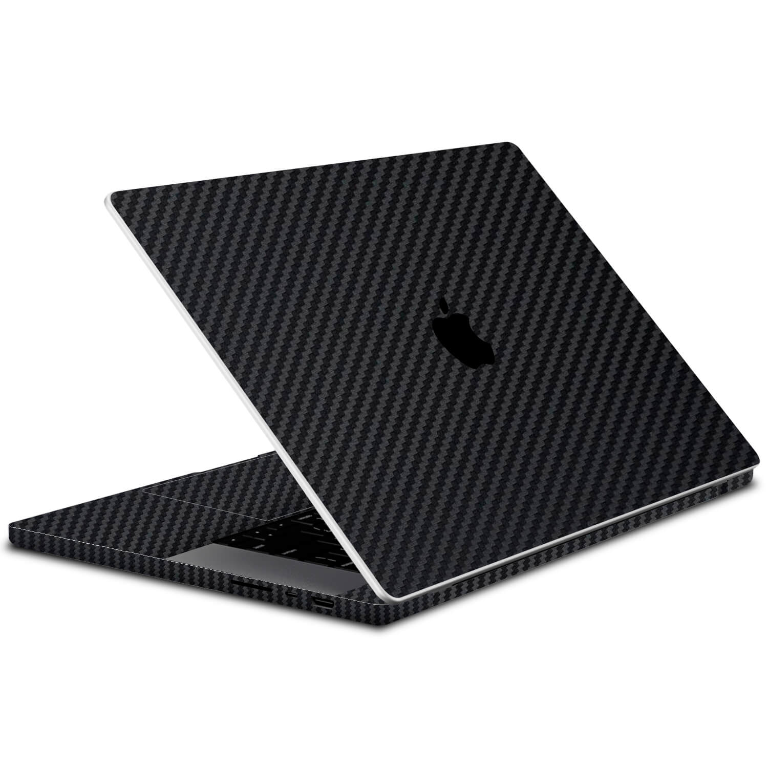 MacBook Pro 16" (2026, M5) Black carbon fibre skins