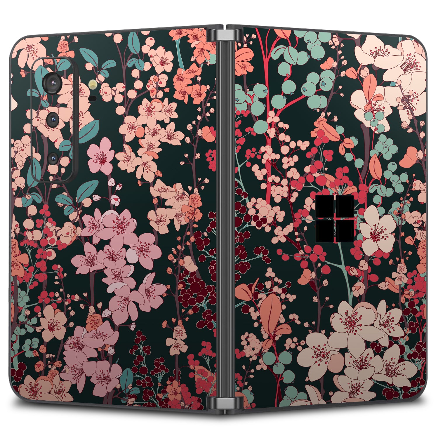Microsoft Surface 2 Duo Art Vintage Floral skin