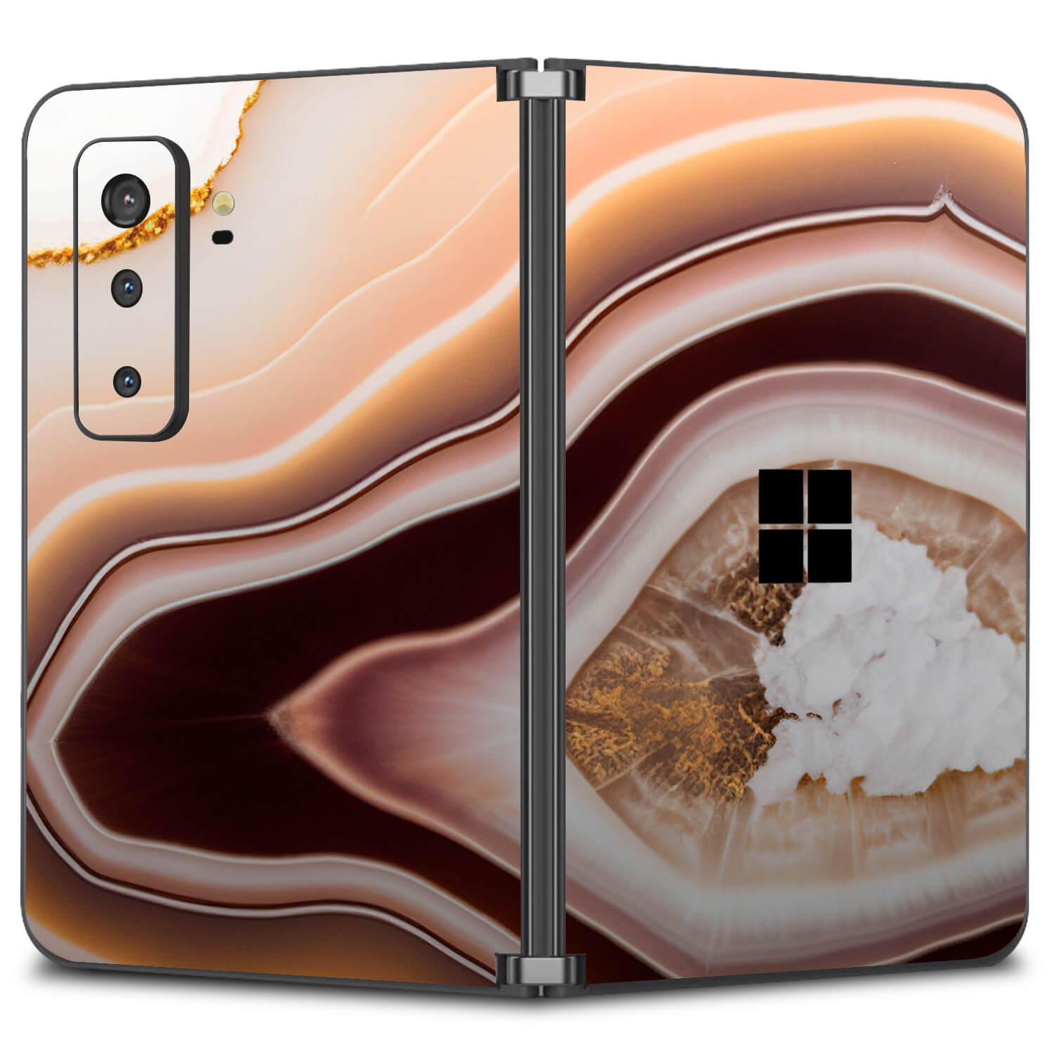 Microsoft Surface Duo 2 Onyx oyster skins