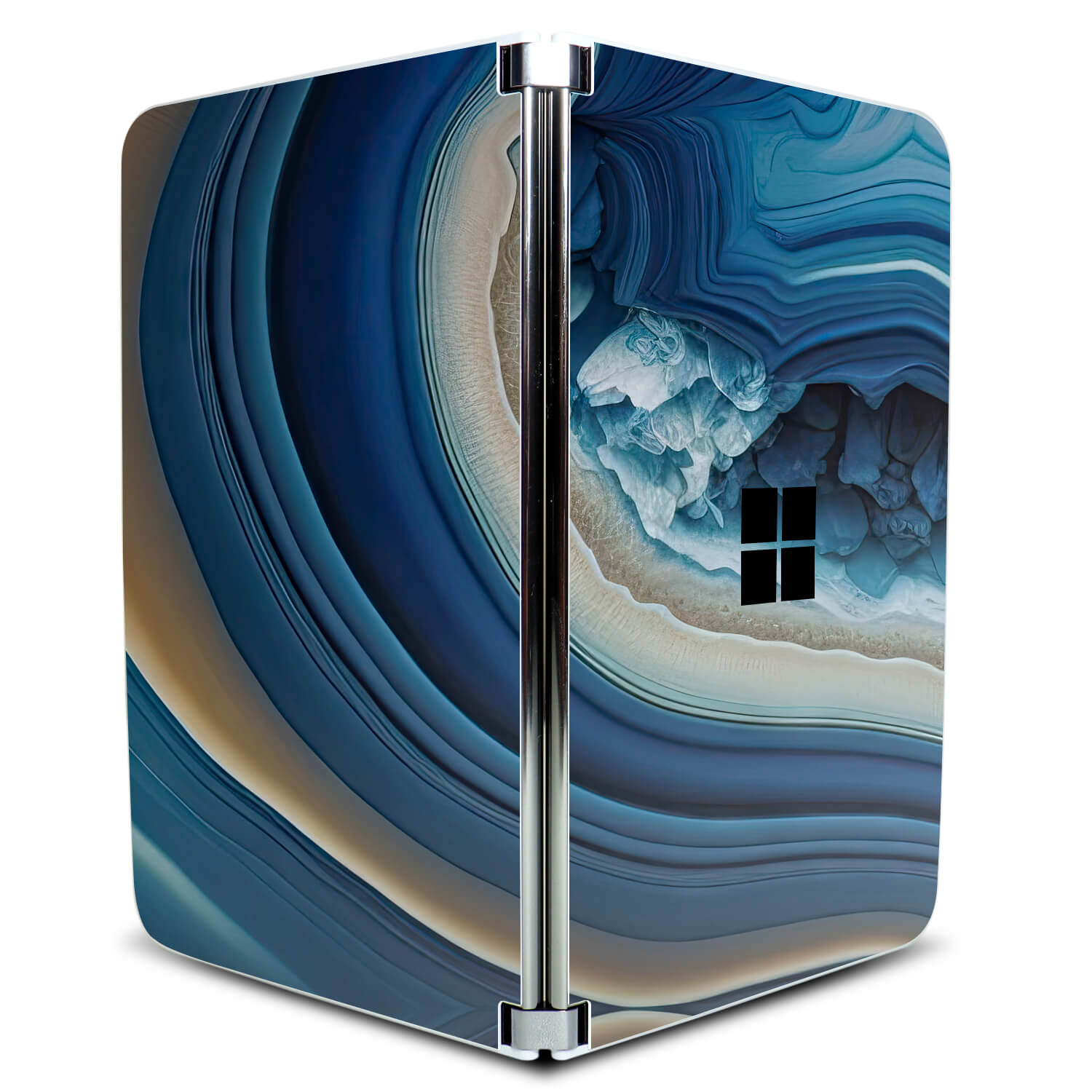 Microsoft Surface Duo Onyx azure skins
