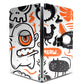 Microsoft Surface Duo Doodles monster orange skins