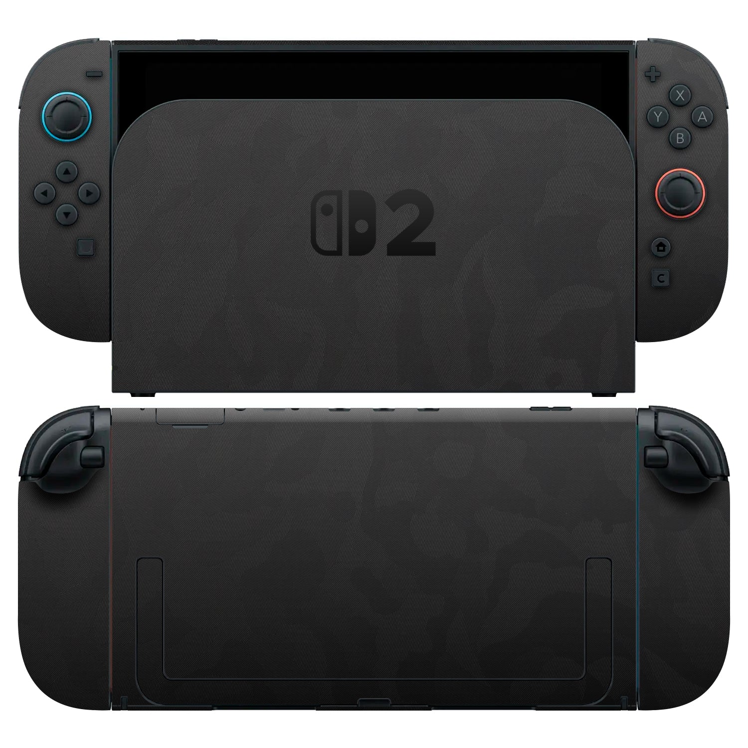nintendo switch 2 black camo skins and wraps
