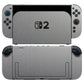 nintendo switch 2 brushed aluminium skins and wraps