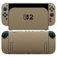 nintendo switch 2 brushed gold skins and wraps