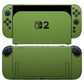 nintendo switch 2 textured matt green skins and wraps