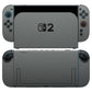 nintendo switch 2 textured matt grey skins and wraps
