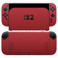 nintendo switch 2 textured matt red skins and wraps