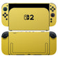 nintendo switch 2 textured matt yellow skins and wraps