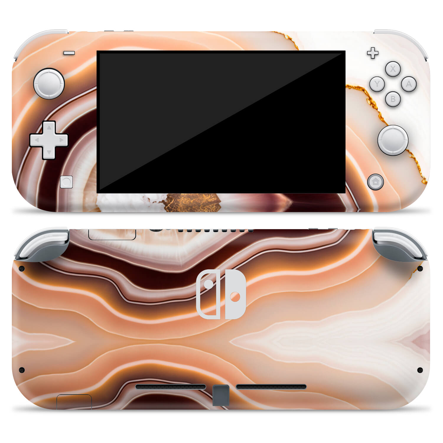 Nintendo Switch Lite Onyx oyster skins