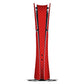 PS5 Slim (Digital Edition) Red carbon fibre skins