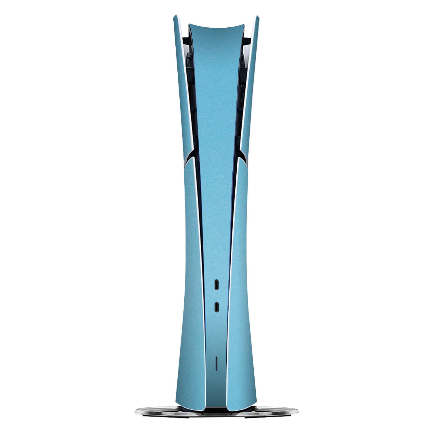 PS5 Slim (Digital Edition) Textured matt light blue skins
