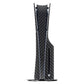 PS5 Slim (Disc Edition) Black carbon fibre skins