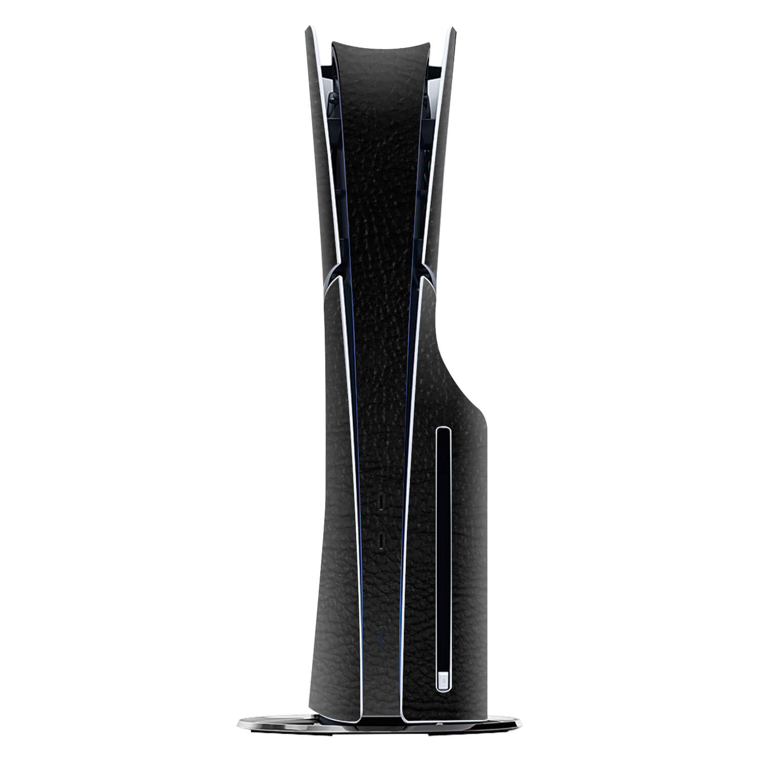 PS5 Slim (Disc Edition) Black leather skins
