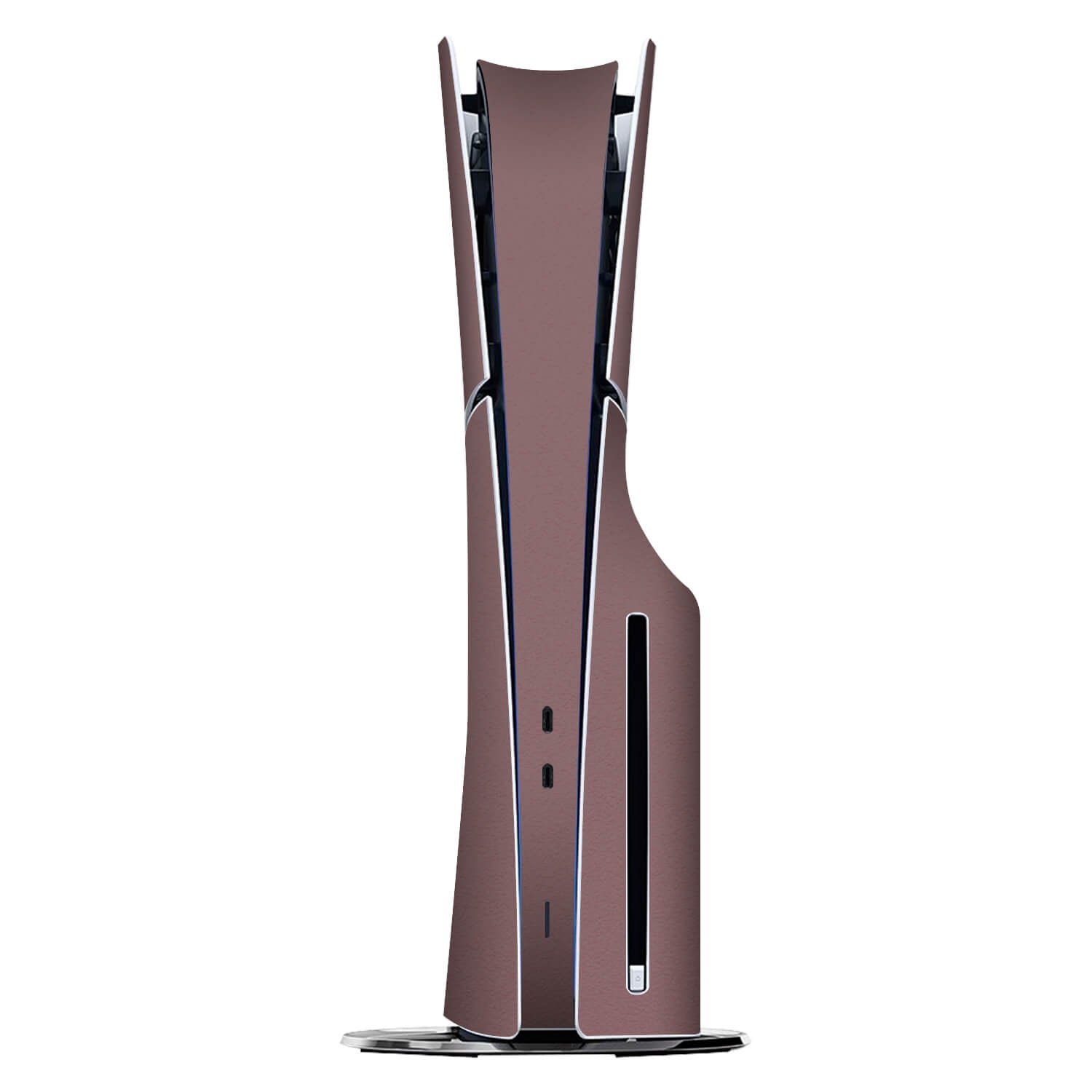 PS5 Slim (Disc Edition) Textured matt mulberry skins