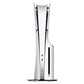 PS5 Slim (Disc Edition) White carbon fibre skins