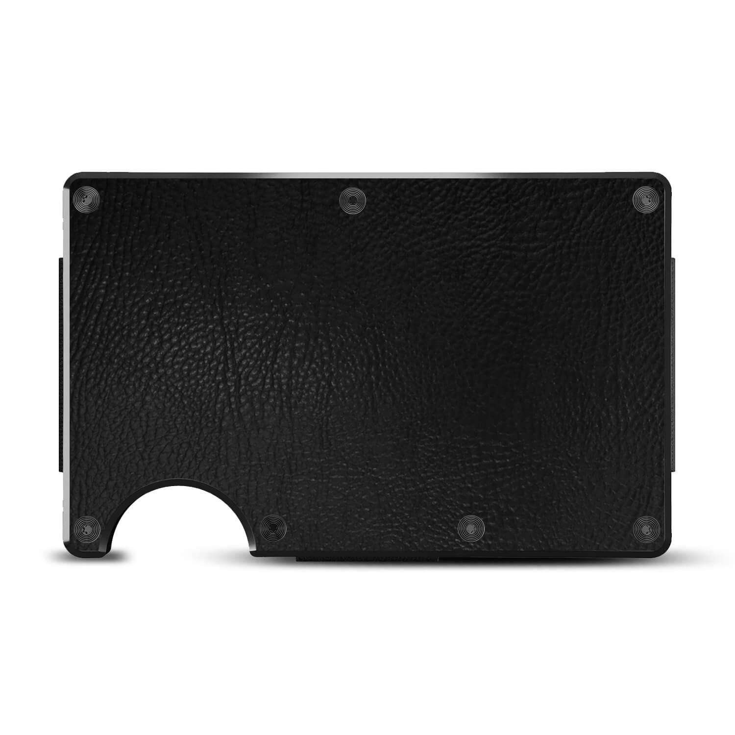 Ridge Wallet Black Leather skins