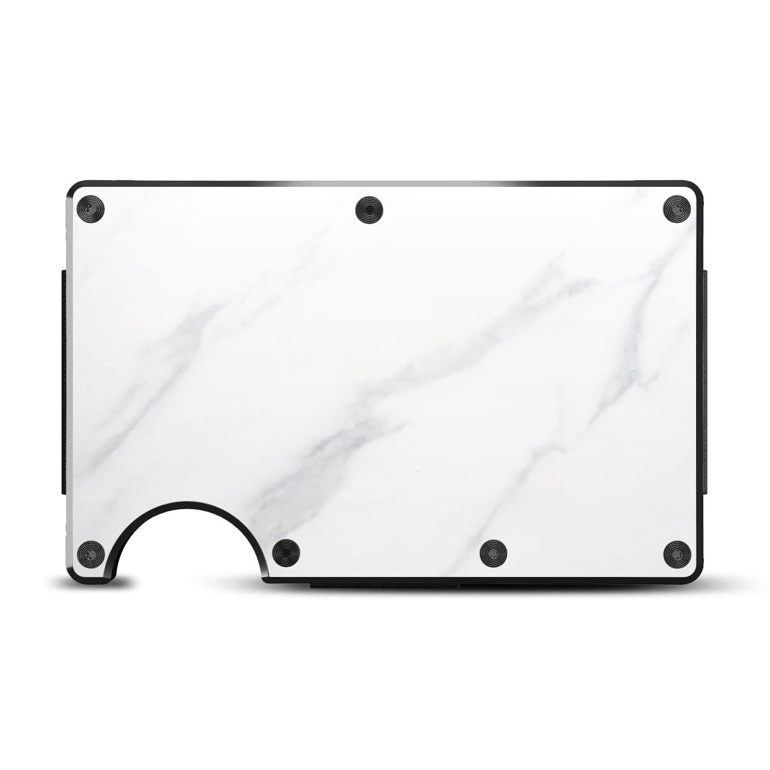 Ridge Wallet White Marble skins