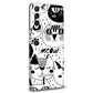 Samsung Galaxy S21 Plus Doodles cat skins