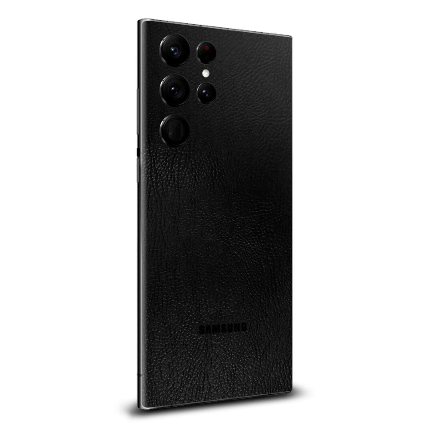 Samsung Galaxy S24 Ultra Black leather skins
