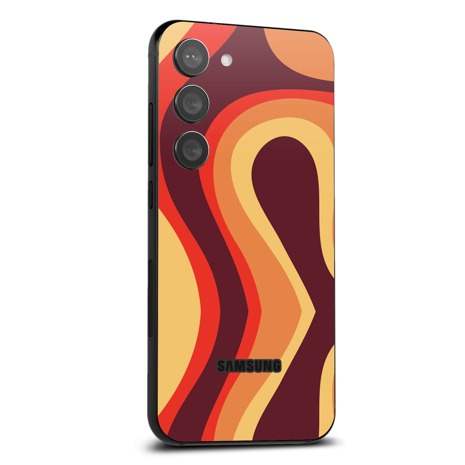 Samsung Galaxy S24 Plus Abstract lava skins