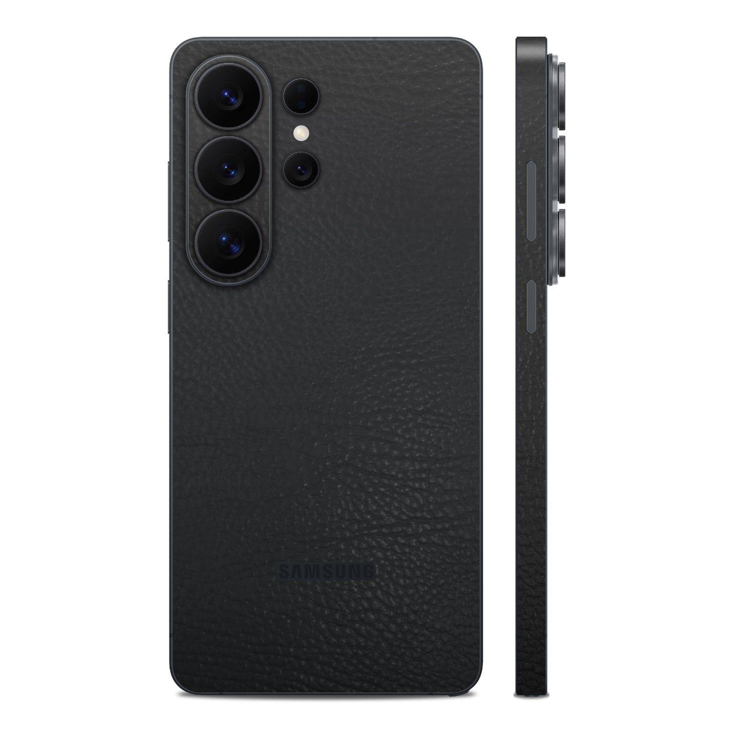 samsung galaxy s26 ultra black leather skins