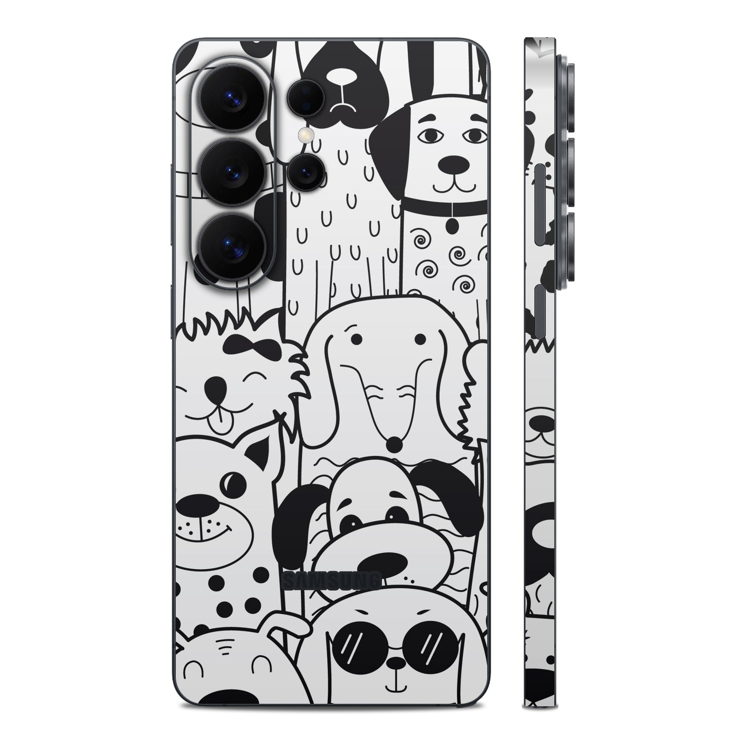 samsung galaxy s26 ultra doodles dogs skins