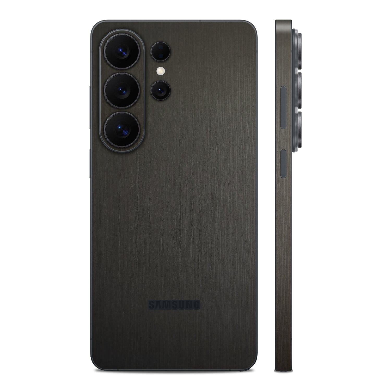 samsung galaxy s26 ultra silverblack wood skins