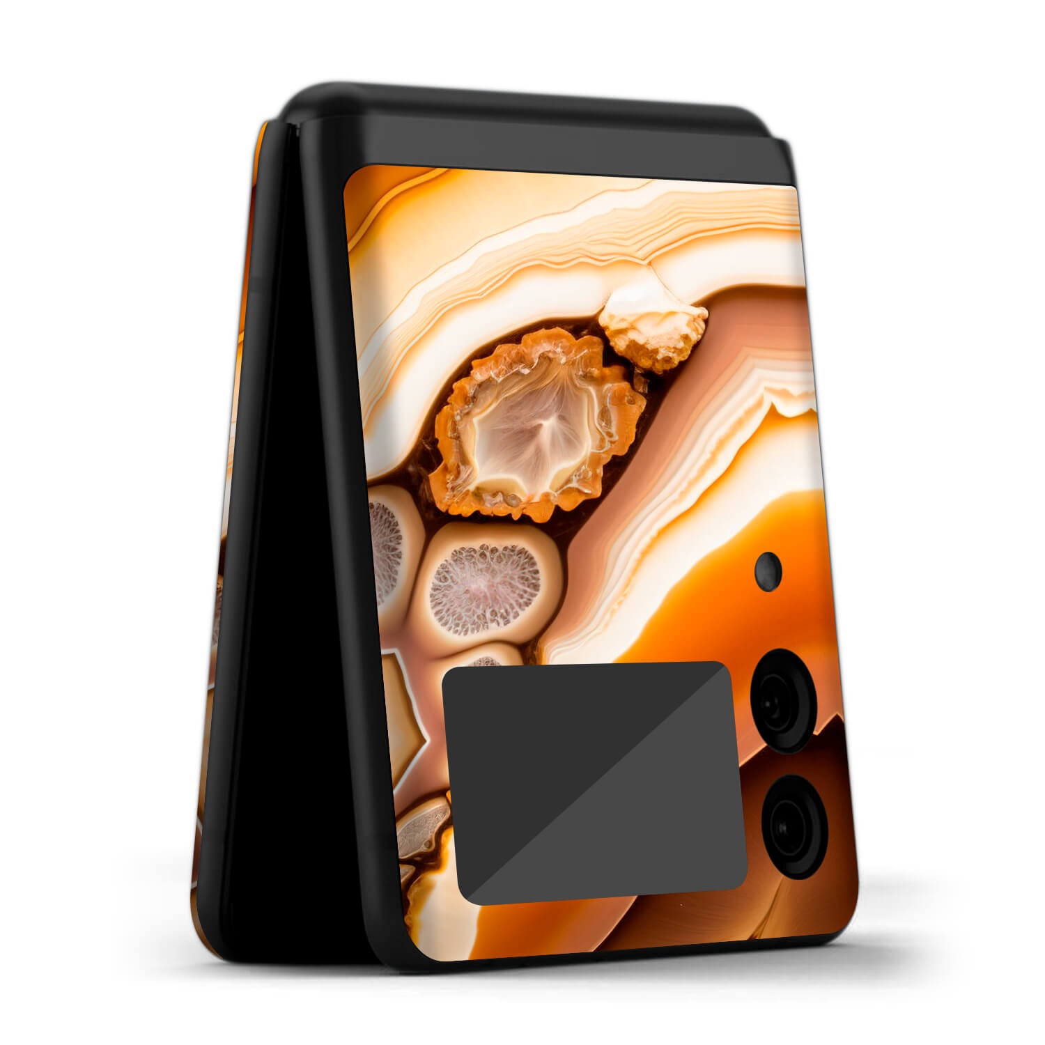 Samsung Galaxy Z Flip 3 Onyx amber skins