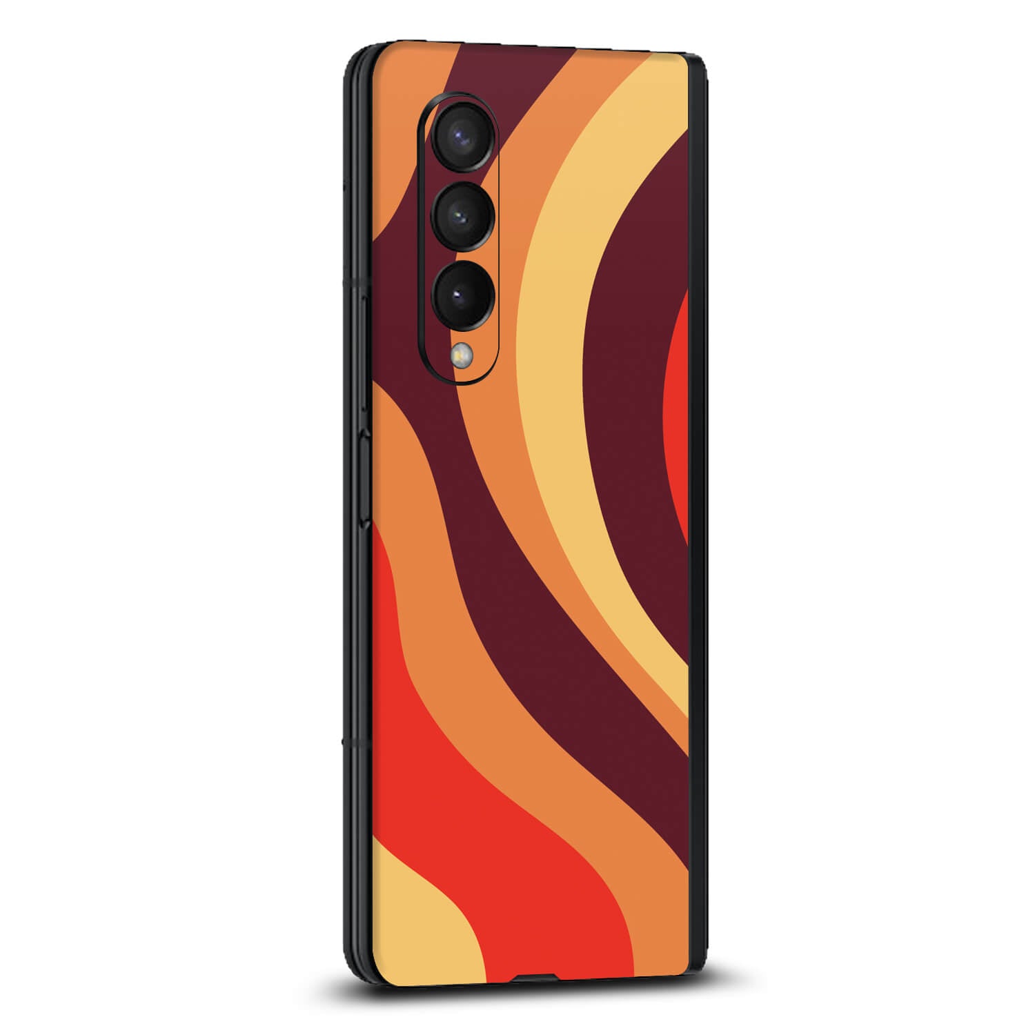 Samsung Galaxy Z Fold 3 Abstract lava skins