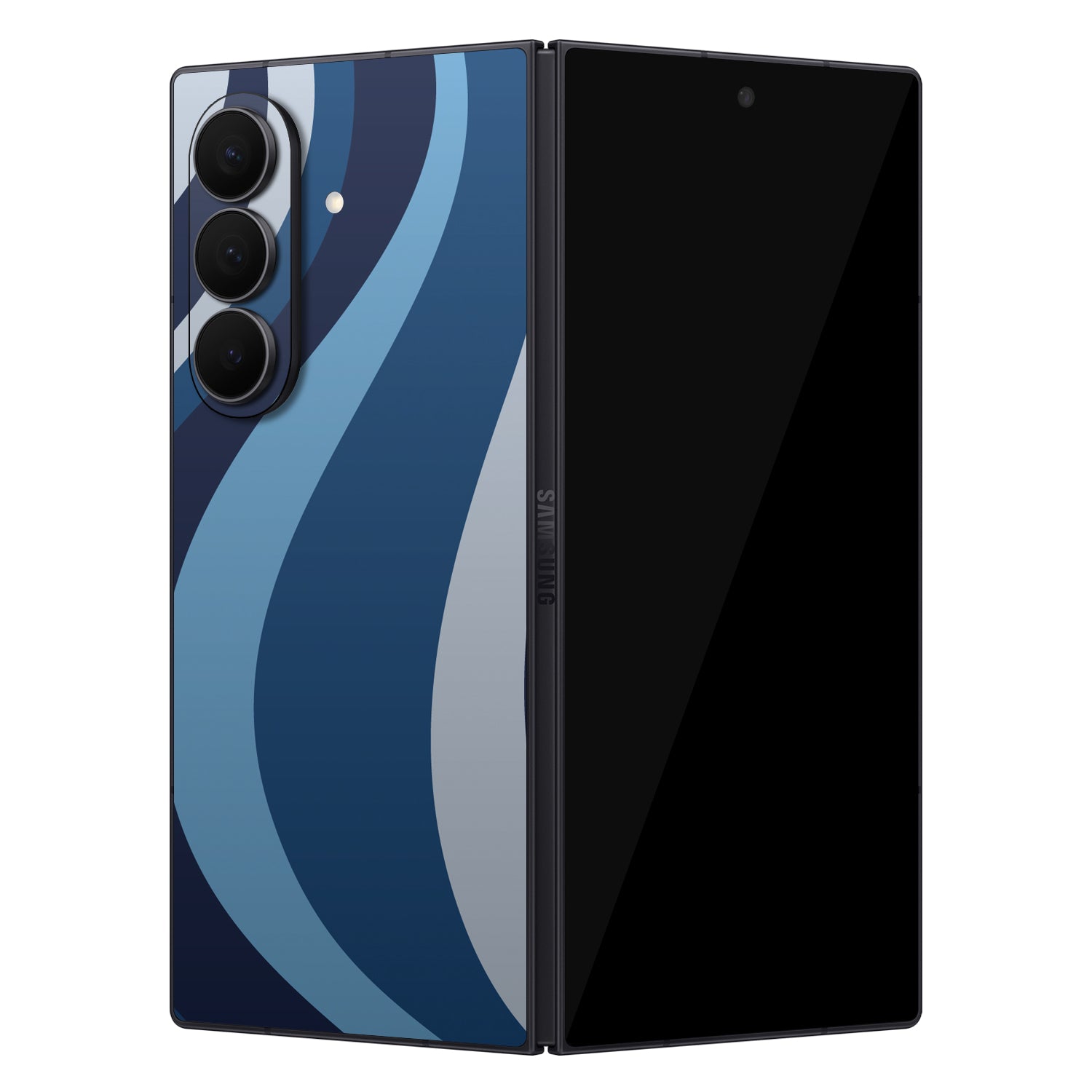 samsung galaxy z fold 7 abstract lagoon skins and wraps 