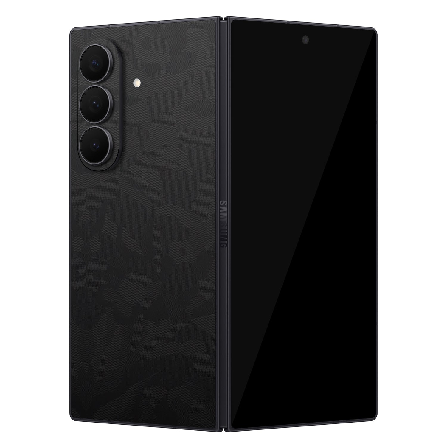 samsung galaxy z fold 7 black camo skins and wraps 