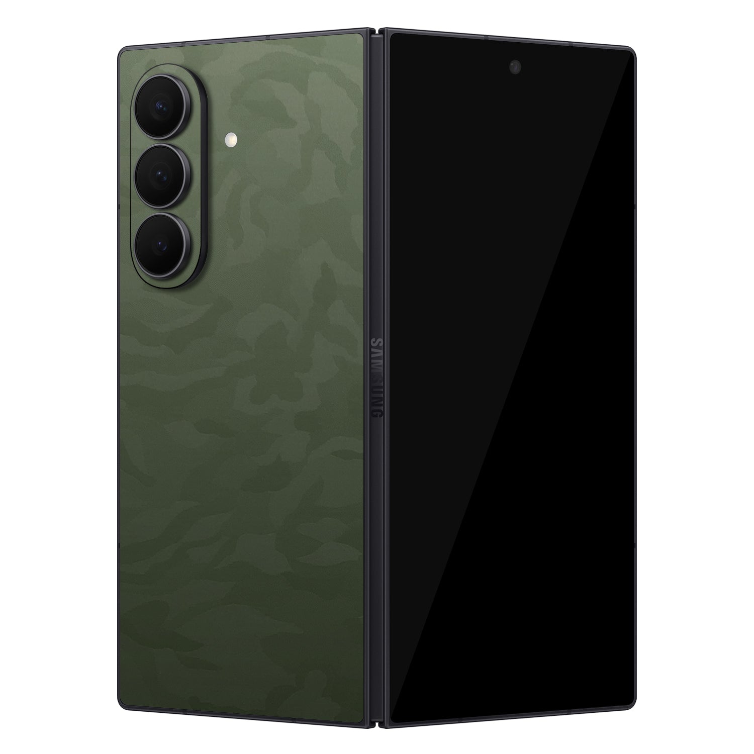 samsung galaxy z fold 7 green camo skins and wraps 