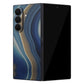 samsung galaxy z fold 7 onyx azure skins and wraps