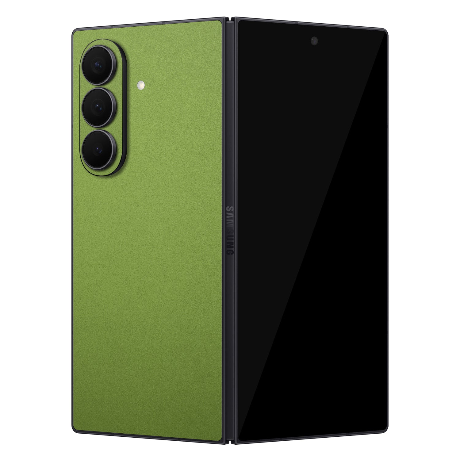samsung galaxy z fold 7 textured matte green skins and wraps 