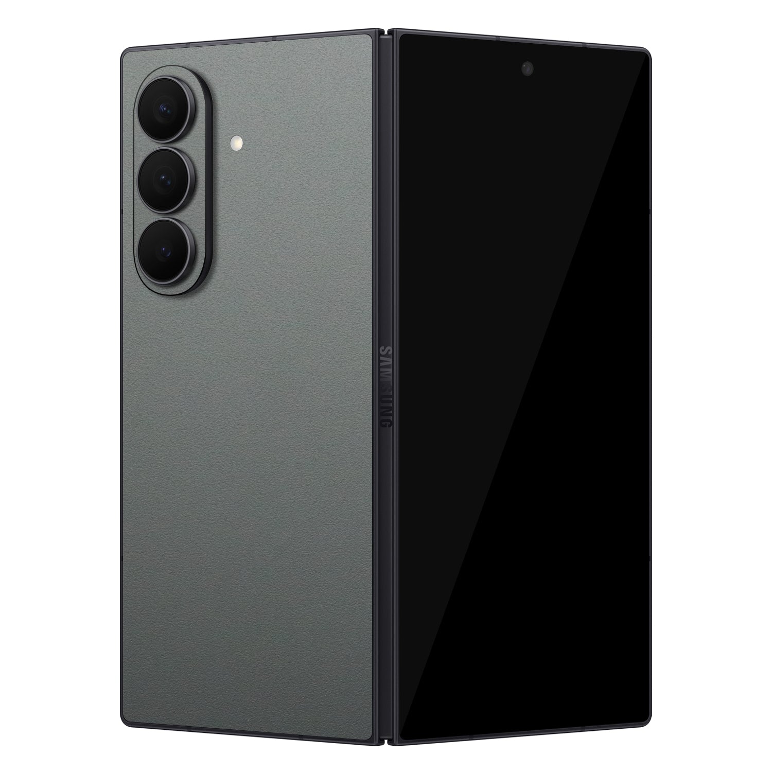 samsung galaxy z fold 7 textured matte grey skins and wraps 