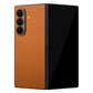 samsung galaxy z fold 7 textured matte orange skins and wraps 