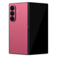 samsung galaxy z fold 7 textured matte pink skins and wraps 