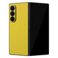 samsung galaxy z fold 7 textured matte yellow skins and wraps 